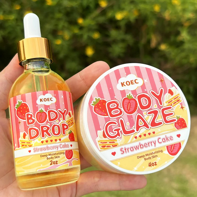 Strawberry Cake Body Care – Nourish & Sweet Glow