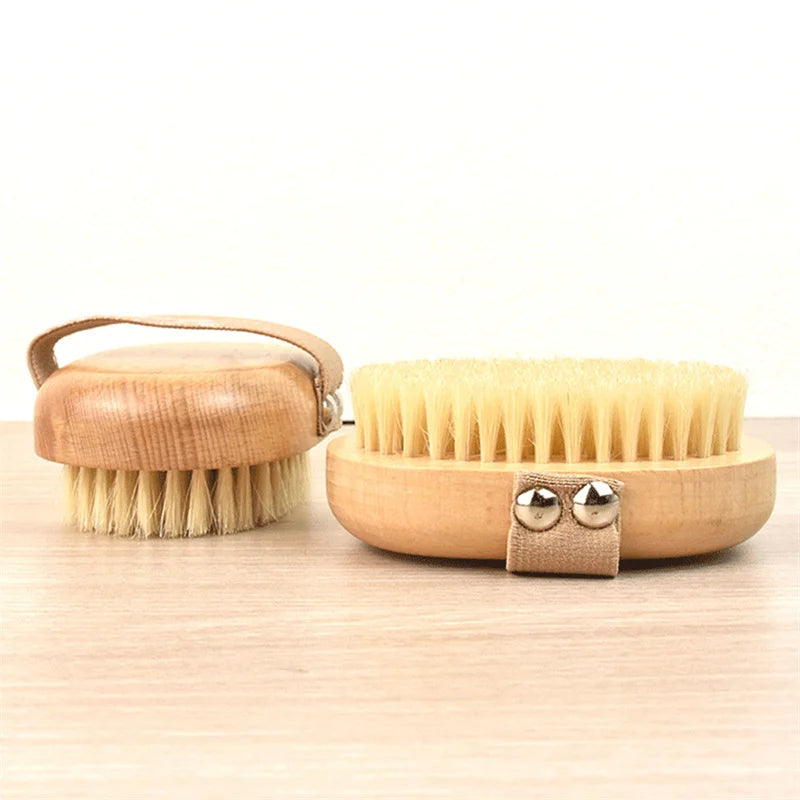Natural Dry Body Brush – Smooth & Glowing Skin