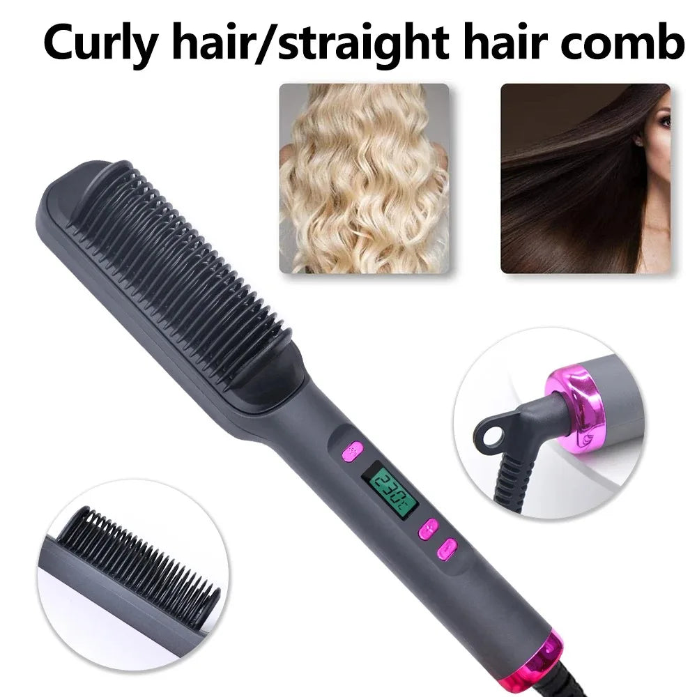 Electric Straightening Hot Comb