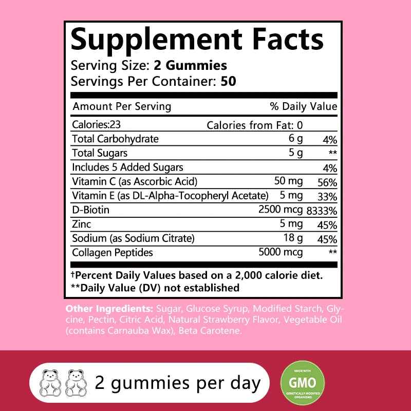 Anti-aging collagen vitamins