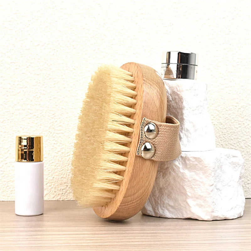 Natural Dry Body Brush – Smooth & Glowing Skin
