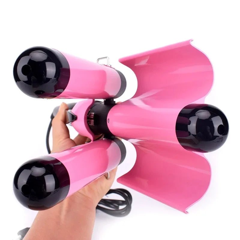 Triple Barrel Electric Curling Iron