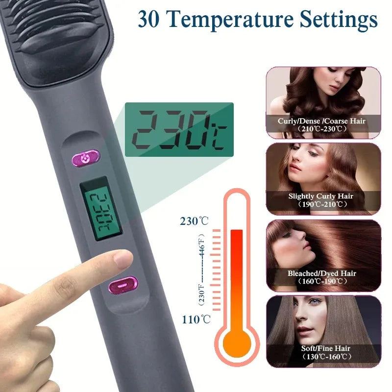 Electric Straightening Hot Comb