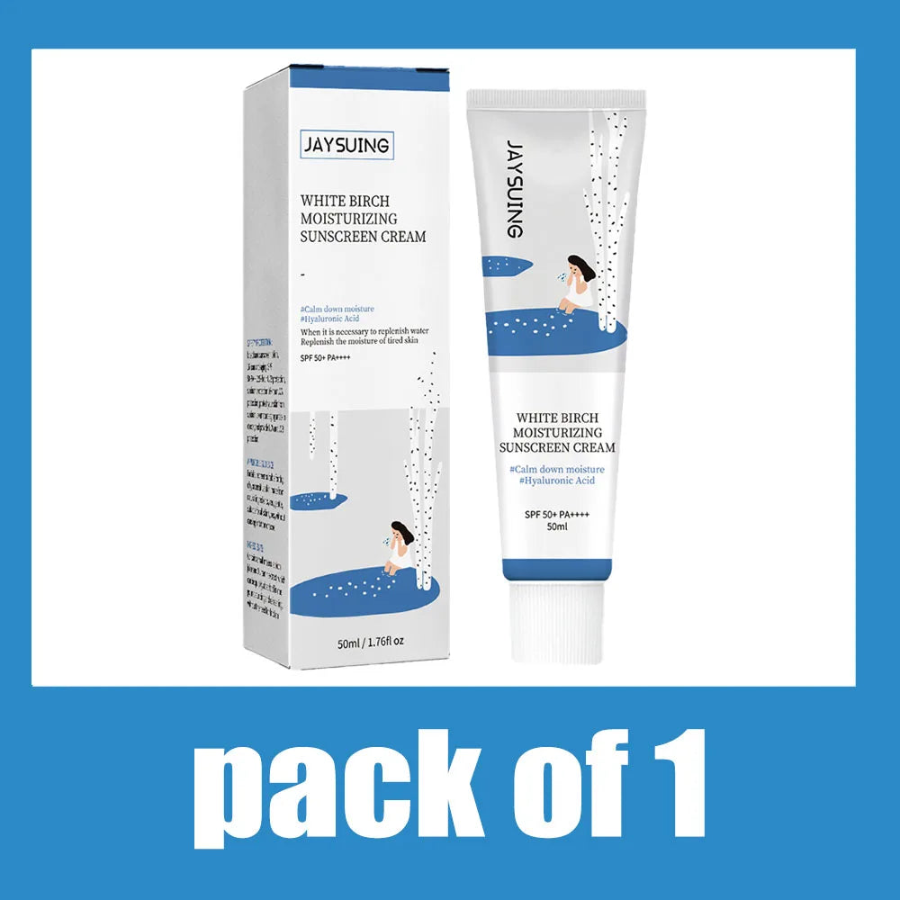 White Birch Sunscreen SPF50 Protection & Hydration