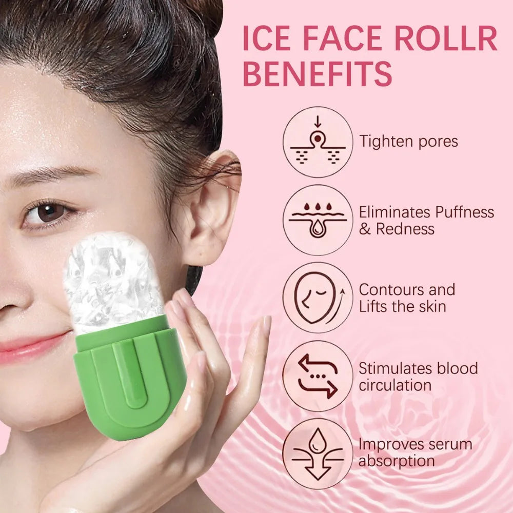 Silicone Ice Face Roller
