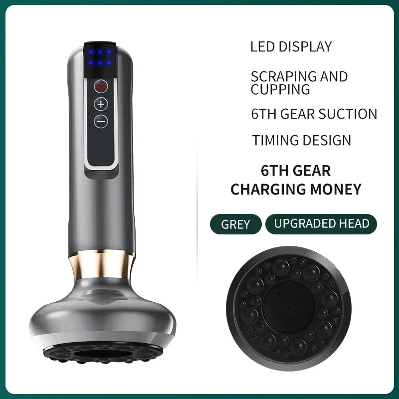 Tricolor Electric Gua Sha Massager