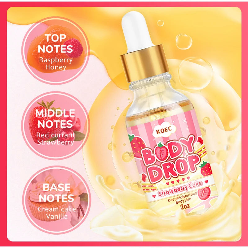 Strawberry Cake Body Care – Nourish & Sweet Glow