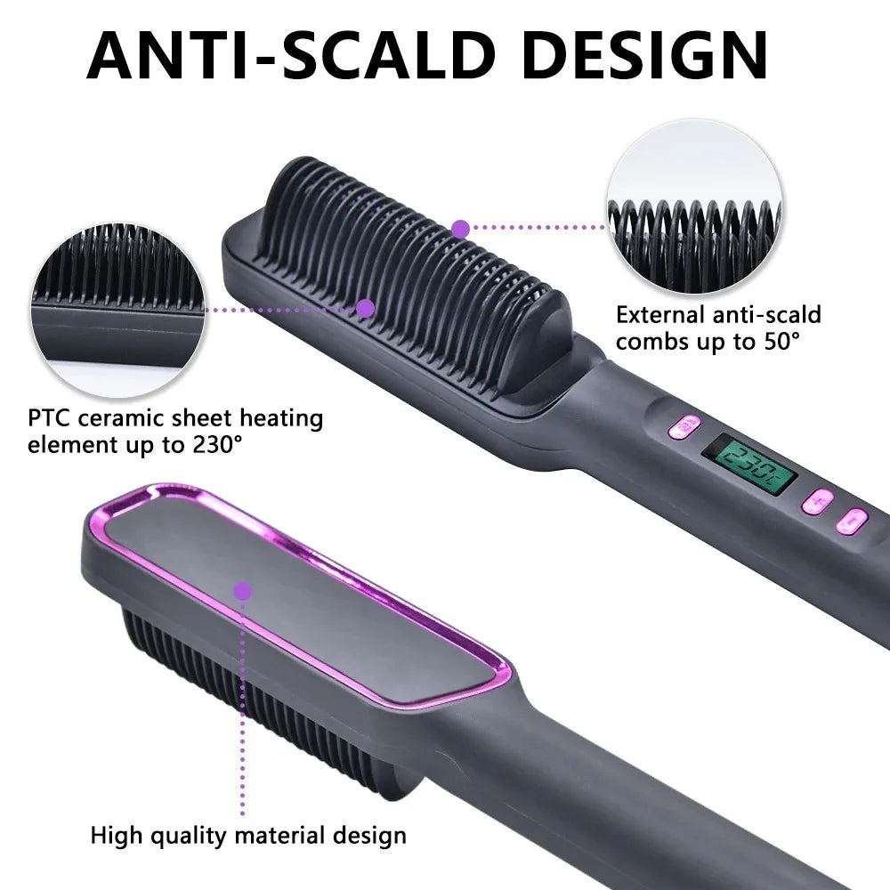 Electric Straightening Hot Comb