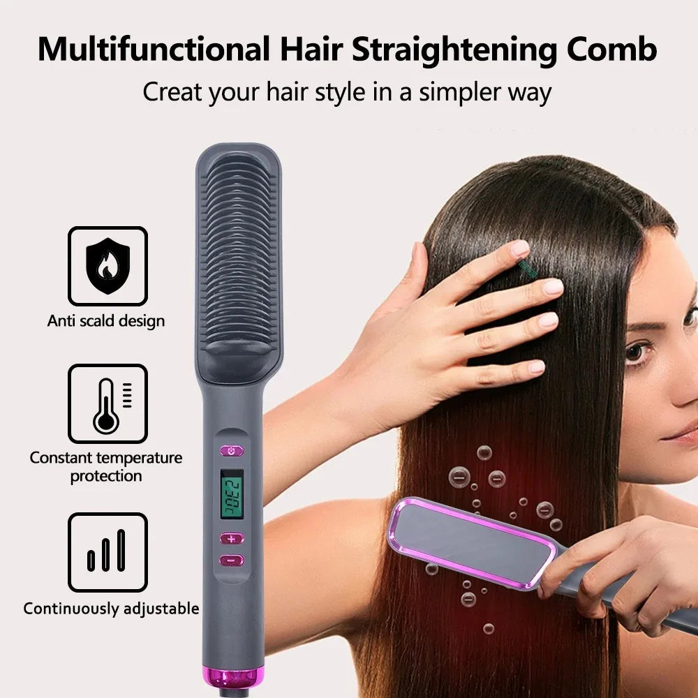 Electric Straightening Hot Comb
