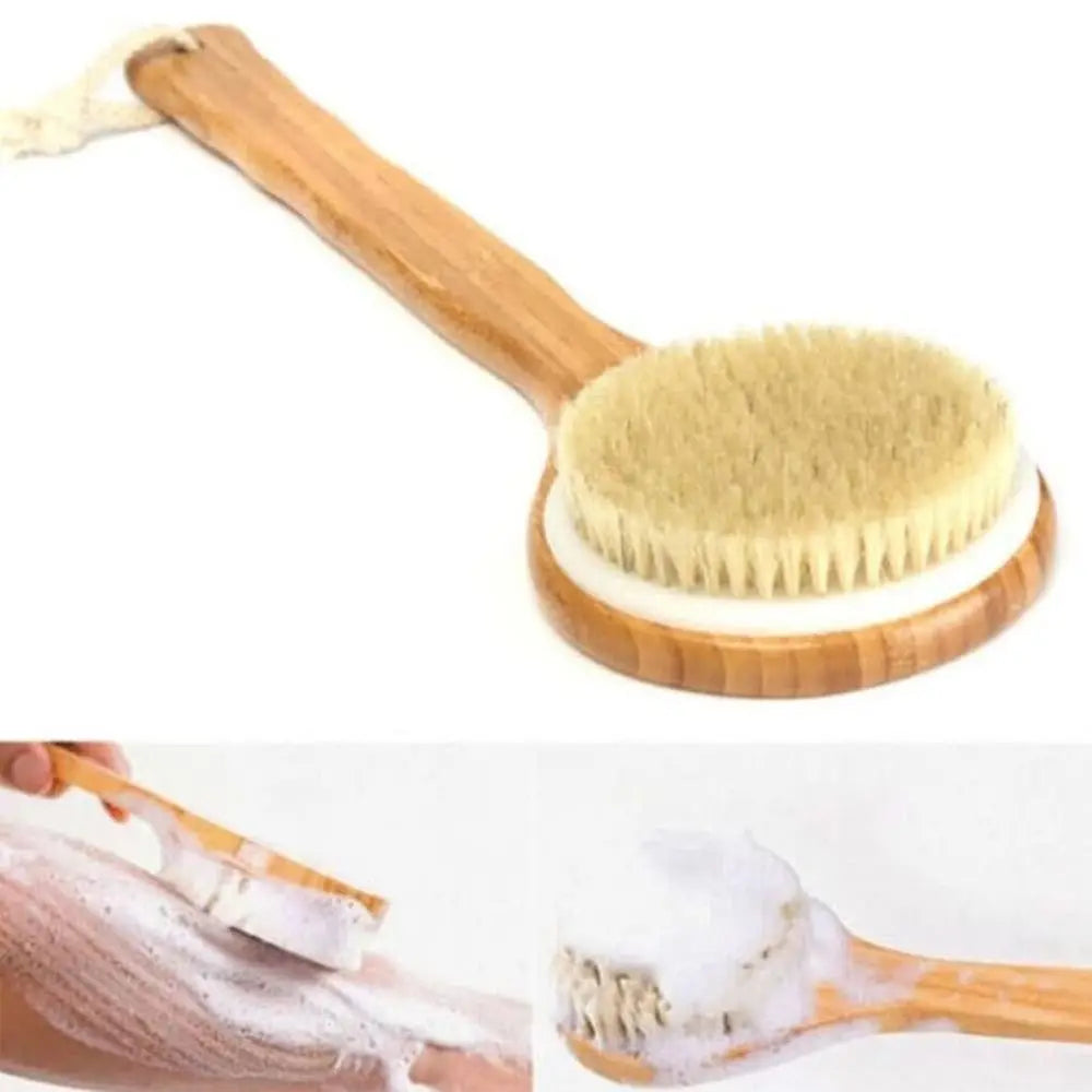 Exfoliating Bath Brush – Easy Reach & Deep Clean
