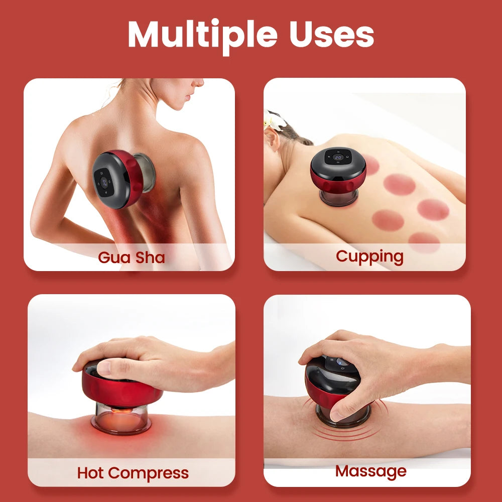 Electric Vacuum Cupping & Massage Set