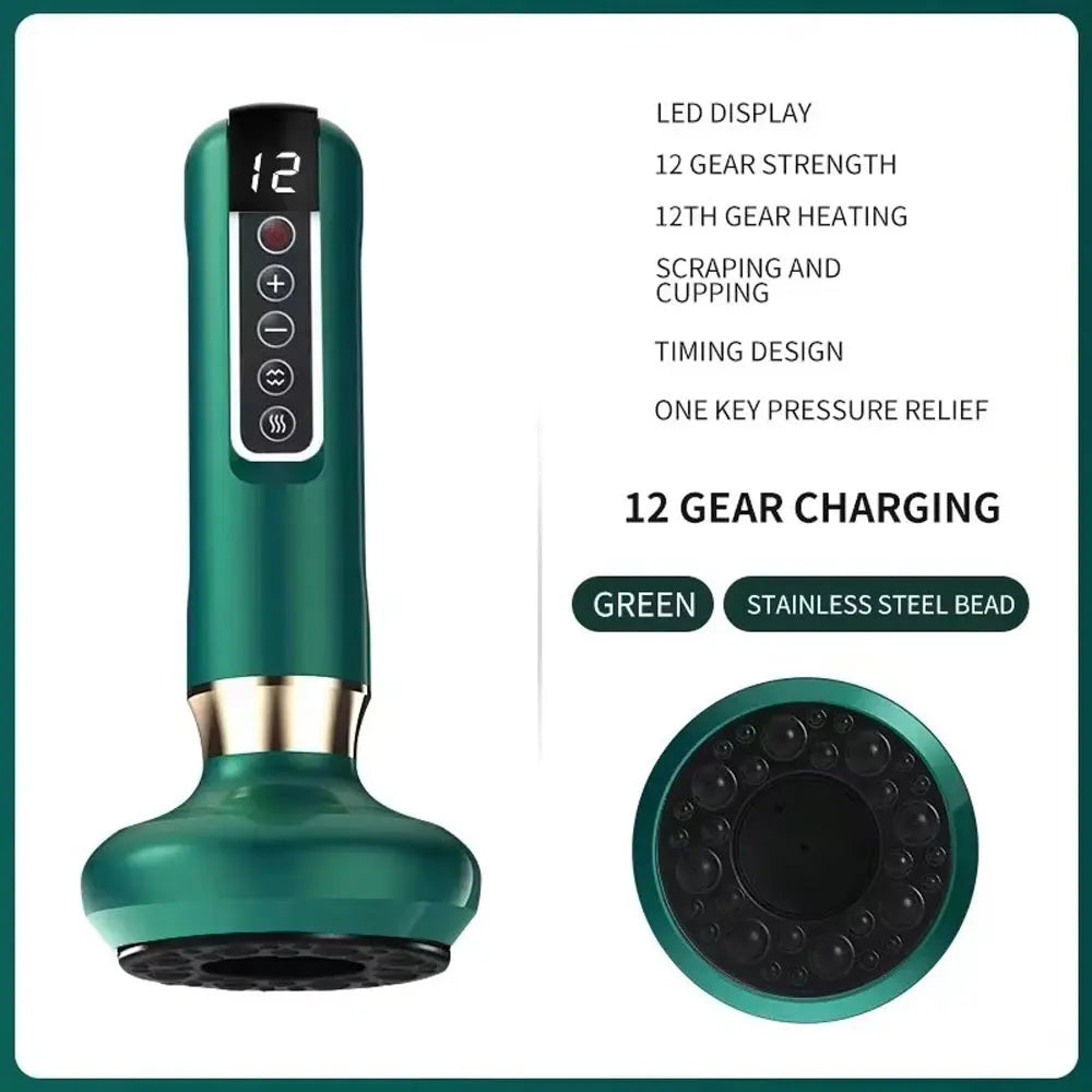 Tricolor Electric Gua Sha Massager